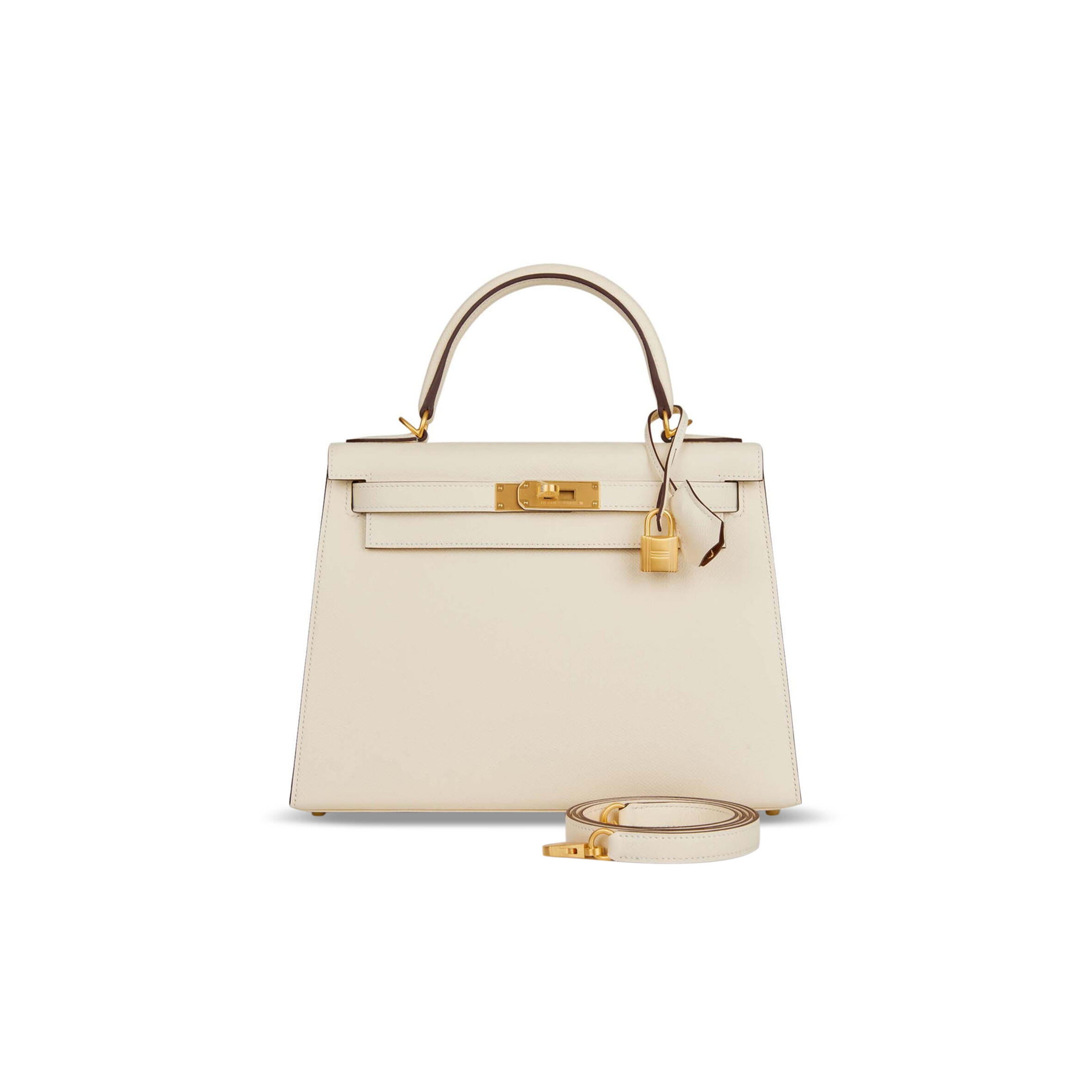 H**me5 kelly 28 sellier epsom brushed gold hardware (28*22*10cm)